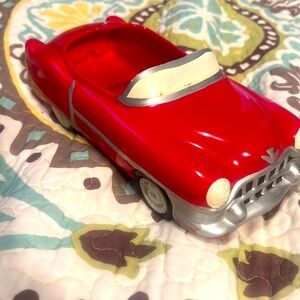 🔥VINTAGE CERAMIC HOT ROD CRUISER CAR ART PEN HOLDER